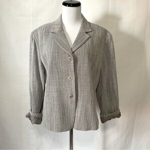 Lafayette 148 New York short tweed blazer Size 16